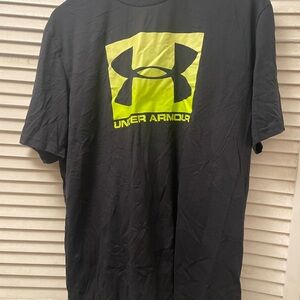 Under Armour Men's Tee with Neon Logo